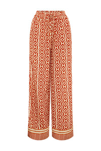 ALARA PALAZZO PANT - ALARA RED