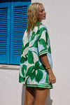 ALARA SHORT SLEEVE SHIRT - AMOREE BLUE