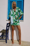 ALARA SHORT SLEEVE SHIRT - AMOREE BLUE