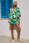 ALARA SHORT SLEEVE SHIRT - AMOREE BLUE