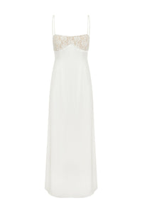 ALLULA MIDI DRESS - IVORY