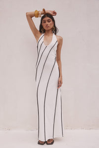 ALTHIA MAXI DRESS - WHITE