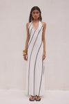 ALTHIA MAXI DRESS - WHITE