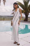 ALTHIA MAXI DRESS - WHITE