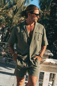 ALVARO SHORT - KHAKI