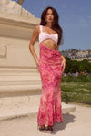 ALZONA MAXI DRESS - GAIA PINK