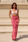 ALZONA MAXI DRESS - GAIA PINK