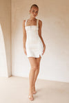 AMALDA MINI DRESS - IVORY