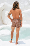 AMALFI SHORT - LEOPARD