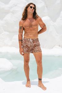 AMALFI SHORT - LEOPARD