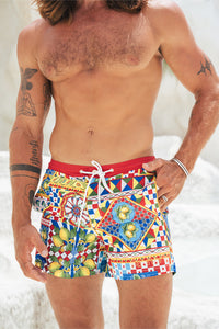 AMALFI SHORT - PHAEDRA PRINT