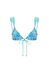 AMALFI TOP - AZURI BLUE