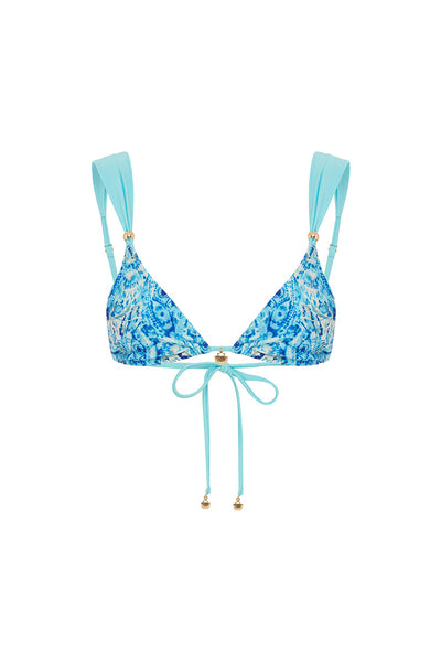AMALFI TOP - AZURI BLUE