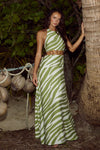 AMARI MAXI DRESS - KHAKI