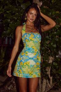 ANACAPRI MINI DRESS - ANACAPRI LEMON