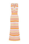 ANDREA MAXI DRESS - ORANGE MULTI