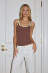 ANGELO SCOOP TANK - CHOCOLATE/LEMON