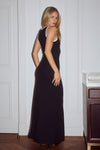 ANGELO TANK MAXI DRESS - BLACK/WHITE