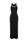 ANGELO TANK MAXI DRESS - BLACK/WHITE