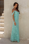 ANITA MAXI DRESS - AQUA