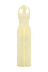 ANNIKA MAXI DRESS - LEMON