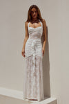 ANNIKA MAXI DRESS - WHITE