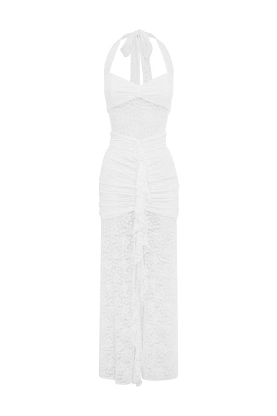 ANNIKA MAXI DRESS - WHITE