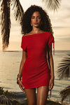 APHRODITE MINI DRESS - RED