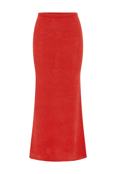 APHRODITE MAXI SKIRT - RED