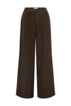 ARLA WIDE LEG PANTS - CHOCOLATE