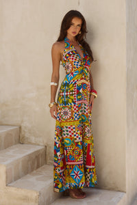 ARLETTE MAXI DRESS - PHAEDRA PRINT