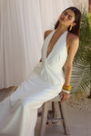 ARLI MAXI DRESS - WHITE