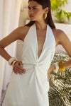 ARLI MAXI DRESS - WHITE
