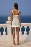 AVA MINI DRESS - WHITE