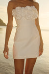 AVERIE MINI DRESS - IVORY