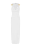 BALIN MIDI DRESS - WHITE