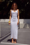 BALIN MIDI DRESS - WHITE