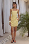 ETALLIA MINI SKIRT - LEMON