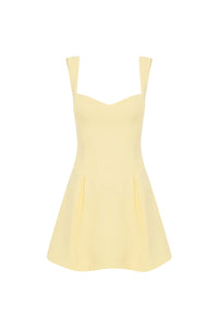 BETHANI MINI DRESS - LEMON