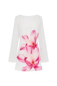 BLOSSOM MINI DRESS - PINK FLOWER