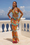 BRANDY MAXI DRESS - DIAZ AQUA