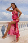 BRANDY MAXI SKIRT - ISABEL PINK