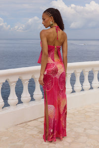 BRANDY MAXI SKIRT - ISABEL PINK