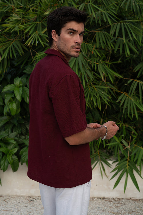 BRANKO SHIRT - WINE
