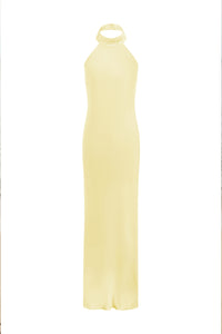 BRIGITTE MAXI DRESS - LEMON