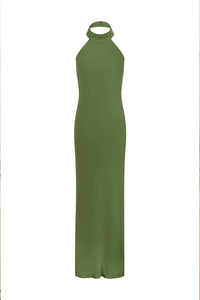 BRIGITTE MAXI DRESS - OLIVE