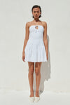 BRONWYN MINI DRESS - WHITE