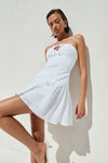 BRONWYN MINI DRESS - WHITE