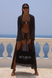 RUNAWAY CANVAS BAG - BLACK