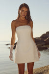 CARLETI MINI DRESS - IVORY